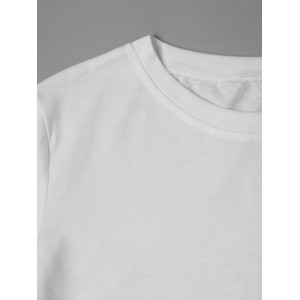 Portrait & Letter Print Crew Neck T-Shirt, Casual Short Sleeve Top For Spring & Summer, Women's Clothing