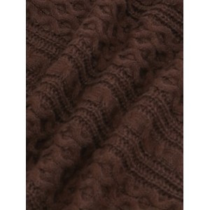 Solid Notched Neck Pullover Sweater, Casual Long Sleeve Sweater For Fall & Winter, Women's Clothing